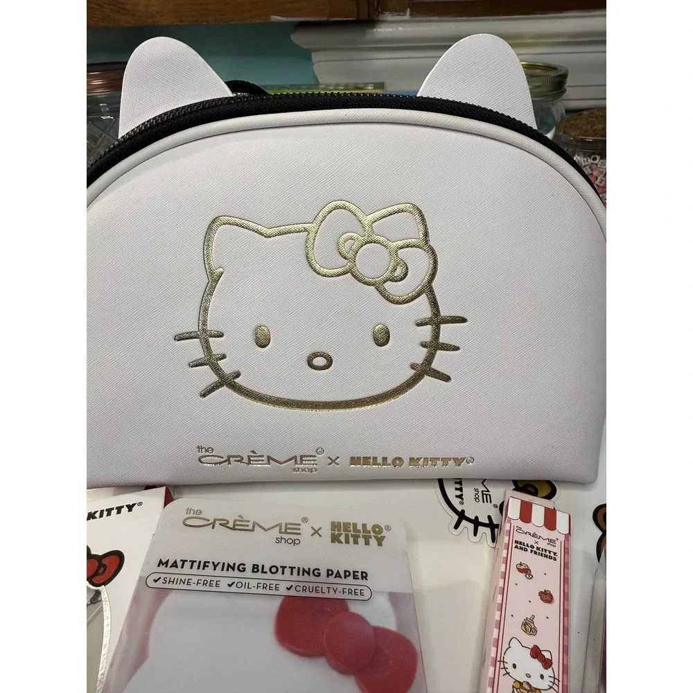 The‎ Creme Shop x Hello Kitty Makeup Bag Beauty Set Limited Edition 5pc Bundle